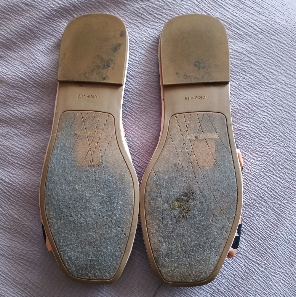 Dolce Vita Fabric Slip Sandals - Picture 6 of 7